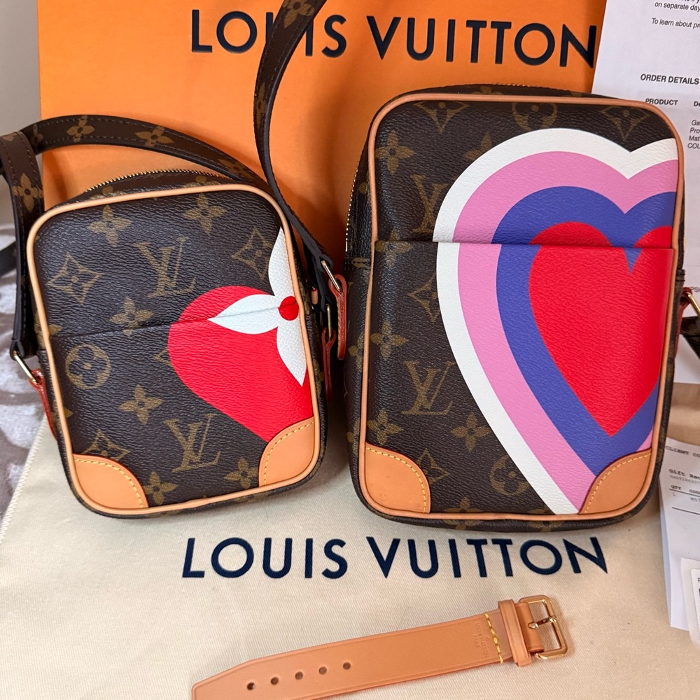 Louis Vuitton Game On Paname Crossbody Pouch Set